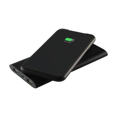 Logotrade promotional merchandise image of: Aluminium 8000 Wireless Powerbank wireless charger