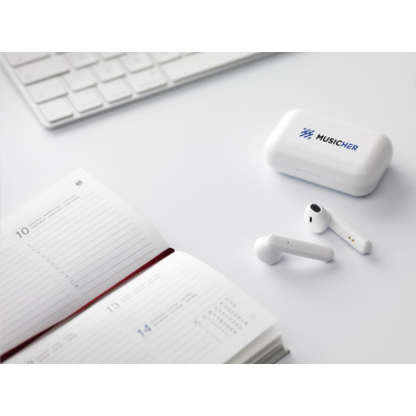 Logotrade promotional giveaway image of: Sensi TWS Wireless Earbuds in Charging Case