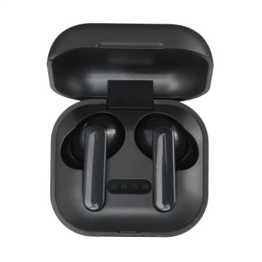 Logo trade promotional giveaway photo of: Aron TWS Wireless Earbuds in Charging Case