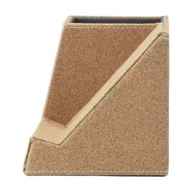 Logotrade promotional product picture of: Ecork Pen Holder Wireless Charger