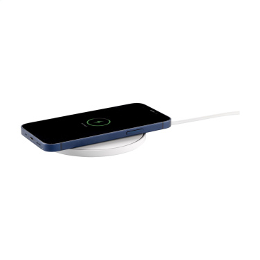 Logotrade promotional products photo of: Coil RCS Recycled Wireless Charger