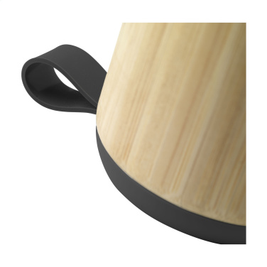 Logo trade promotional products image of: Timor Bamboo Wireless Speaker