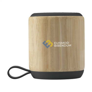 Logotrade promotional items photo of: Timor Bamboo Wireless Speaker