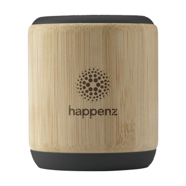 Logo trade advertising products image of: Timor Bamboo Wireless Speaker