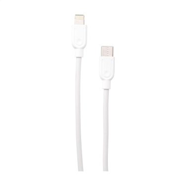 Logotrade promotional merchandise image of: Charging Cable RCS Recycled ABS-TPE