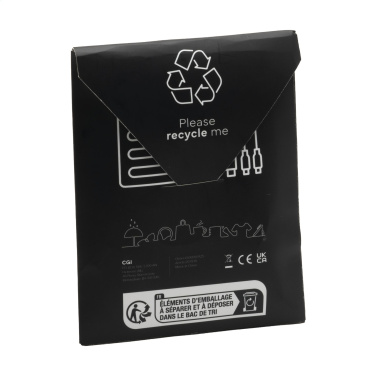 Logotrade advertising product image of: Charging Cable RCS Recycled ABS-TPE