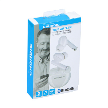 Logo trade business gifts image of: Grundig True Wireless Stereo Earbuds