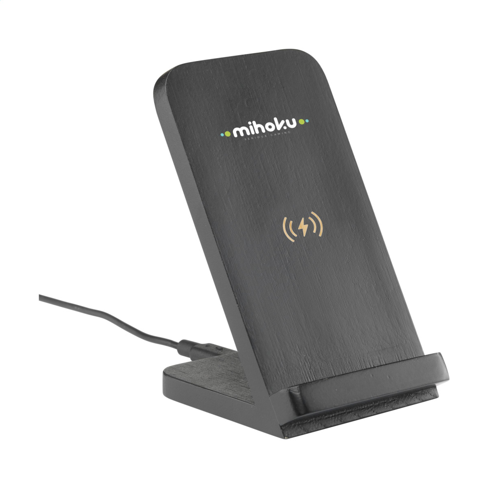 Logotrade corporate gift image of: Baloo Wireless Charger Stand 15W