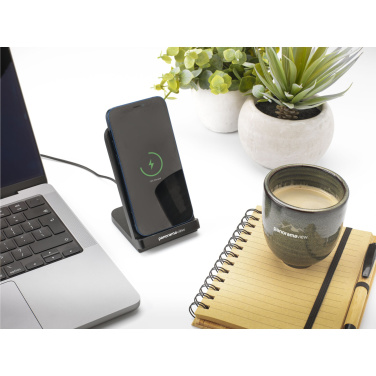 Logo trade promotional giveaways picture of: Baloo Wireless Charger Stand 15W
