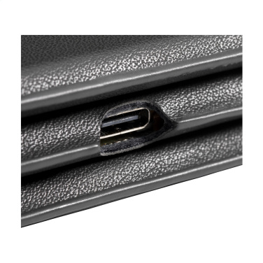 Logo trade promotional gifts picture of: TriCharge RCS  Recycled PU Wireless Charger