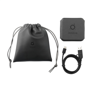 Logo trade promotional items image of: TriCharge RCS  Recycled PU Wireless Charger