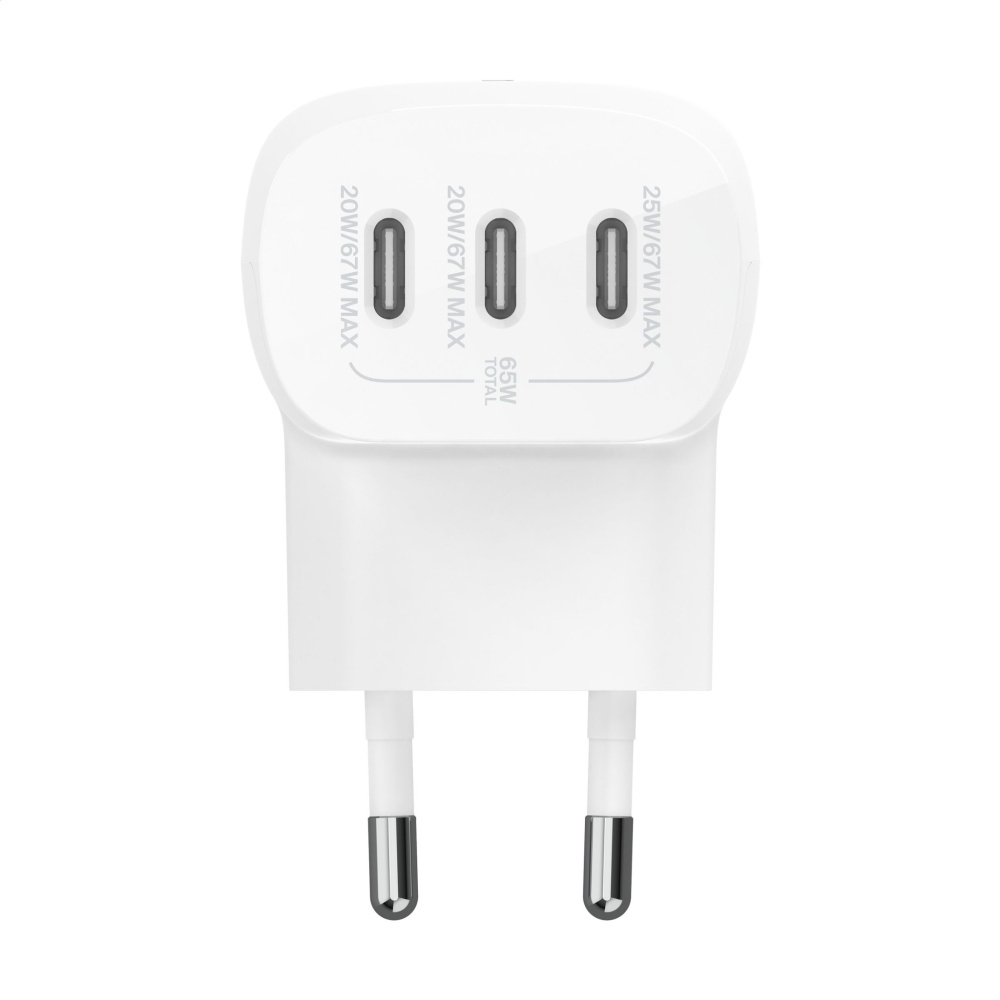 Logotrade corporate gifts photo of: Belkin BoostCharge 3-Port Wall Charger