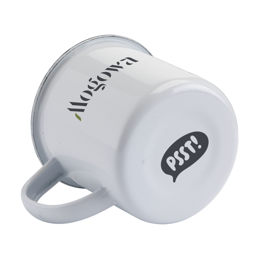Logotrade promotional products photo of: Retro Enamel Mug 350 ml