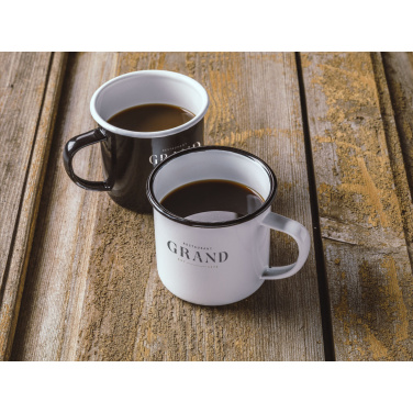 Logo trade promotional item photo of: Retro Enamel Mug 350 ml