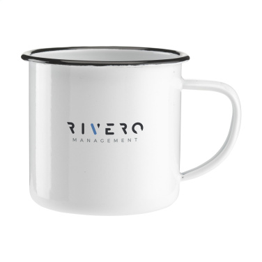 Logotrade business gifts photo of: Retro Enamel Mug 350 ml
