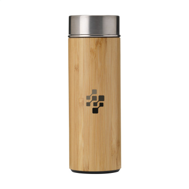 Logo trade promotional products picture of: Osaka 360 ml bamboo thermo bottle/thermo cup