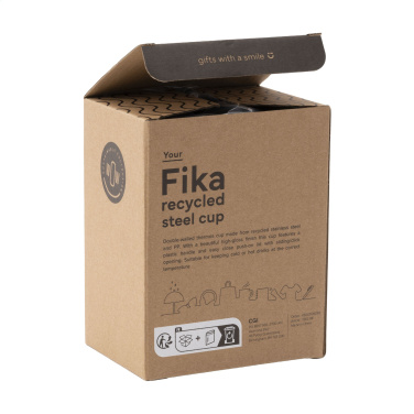 Logotrade business gifts photo of: Fika RCS Recycled Steel Cup 400 ml thermo cup