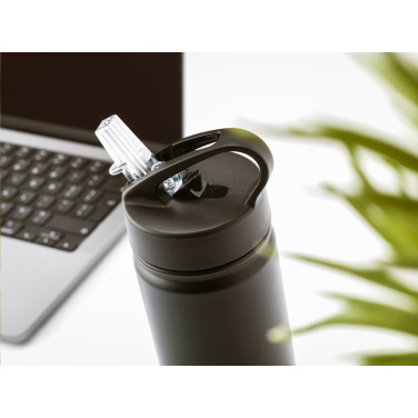 Logo trade advertising products image of: Flask RCS Recycled Bottle 500 ml thermo bottle