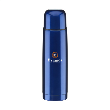 Logo trade promotional gifts image of: ThermoColour RCS Recycled Steel 500 ml thermo bottle