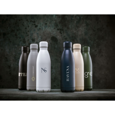 Logo trade promotional item photo of: Topflask Premium RCS Recycled Steel drinking bottle