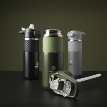 Logotrade promotional product picture of: Lynn RCS Recycled Steel Bottle 500 ml