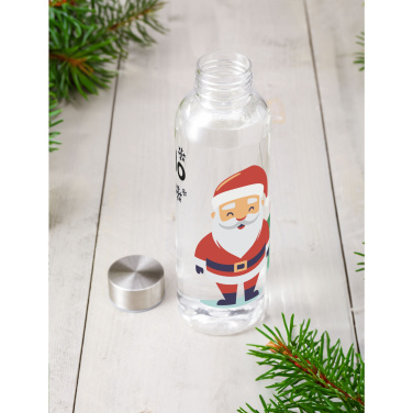 Logo trade promotional items picture of: Senga GRS RPET Bottle 500 ml X-Mas