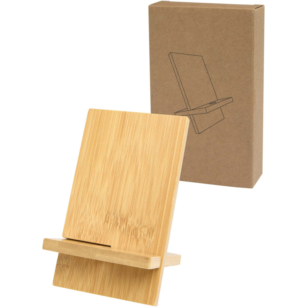 Logotrade advertising product image of: Ceibo detachable bamboo phone stand