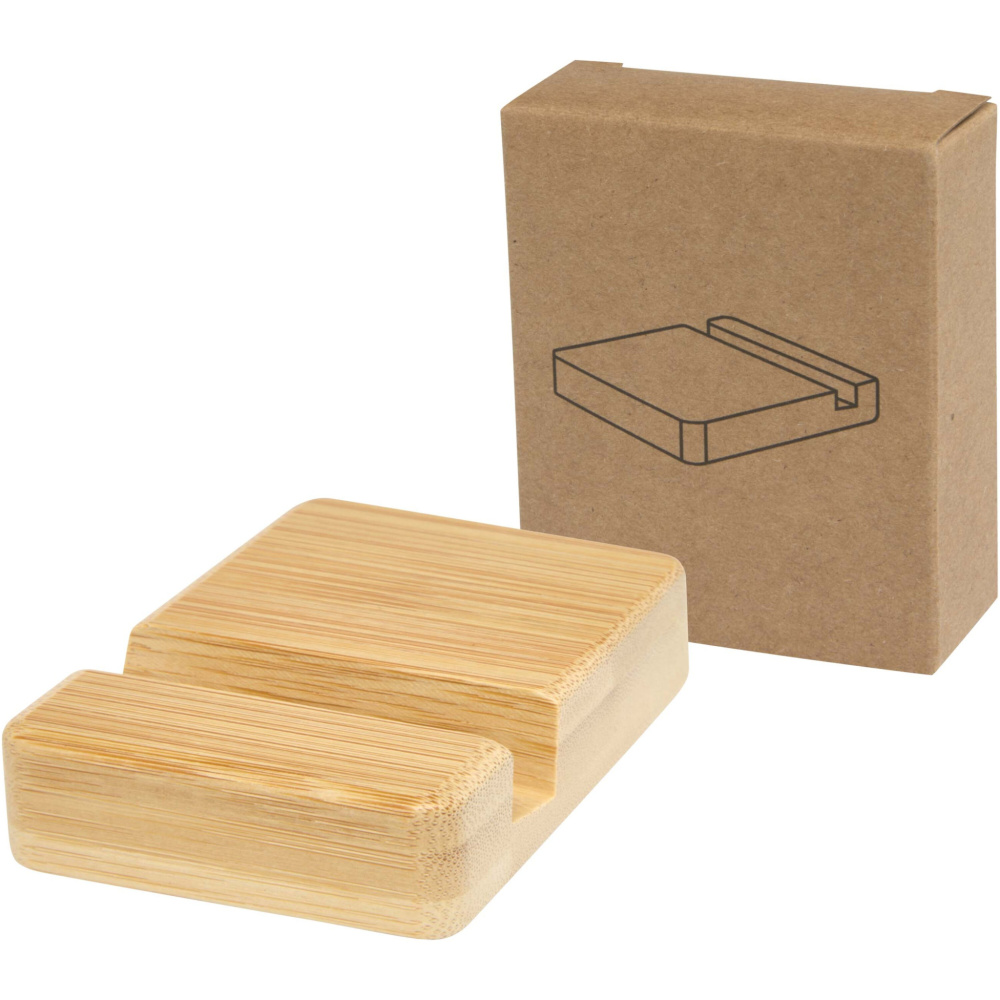 Logotrade advertising product image of: Ebla bamboo phone stand