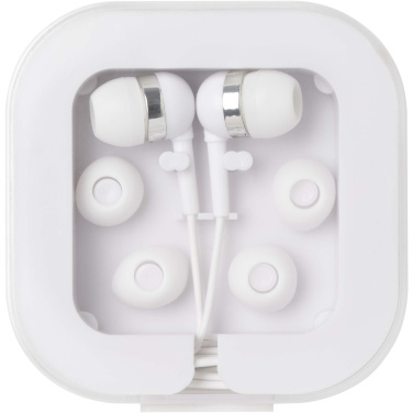 Logo trade advertising product photo of: Dofida wired Type-C earbuds with recycled plastic storage box