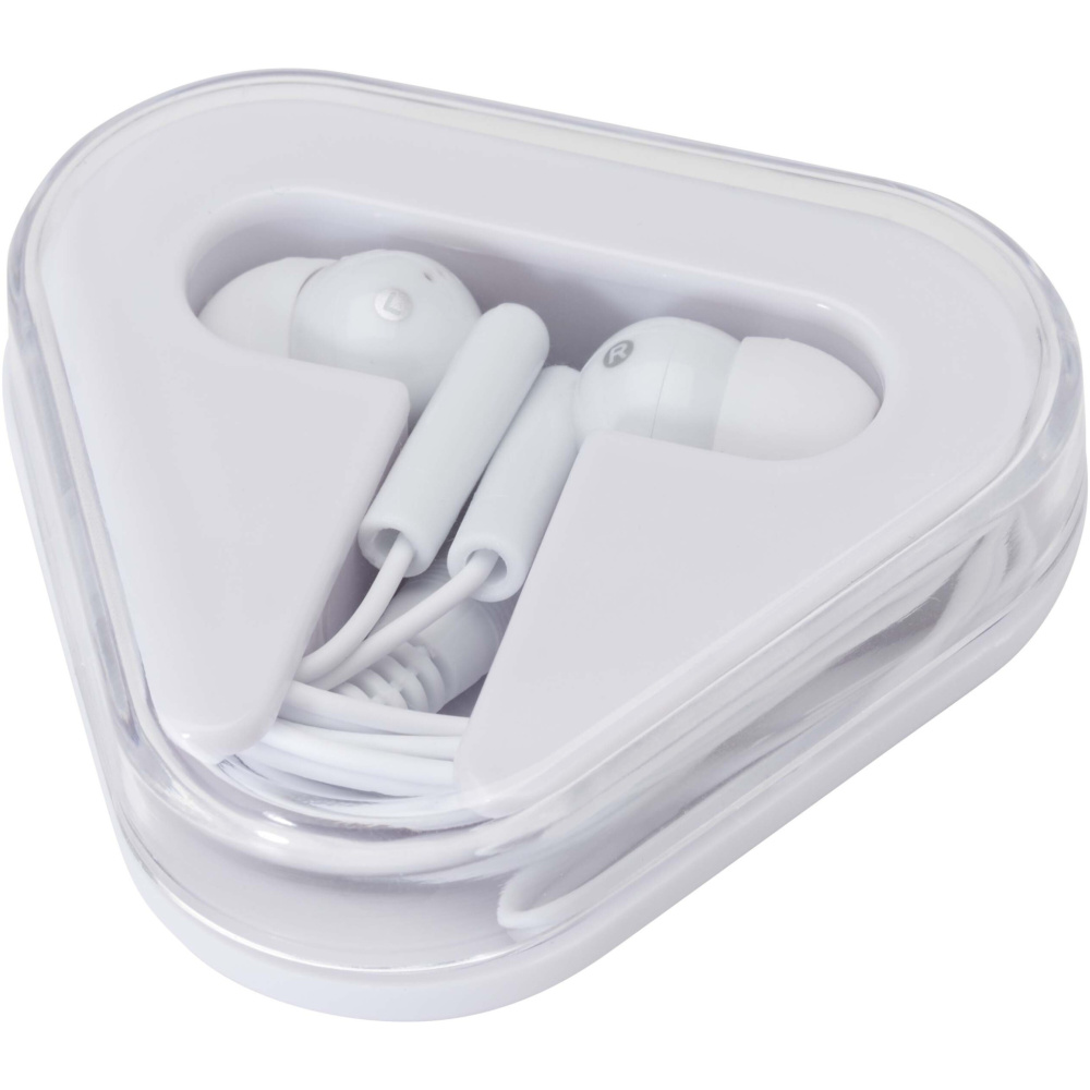Logotrade promotional gift picture of: Rebel earbuds with recycled plastic storage box