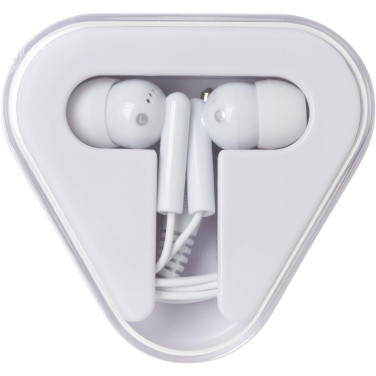 Logo trade promotional merchandise image of: Rebel earbuds with recycled plastic storage box