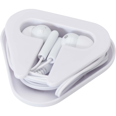 Logotrade promotional item image of: Rebel earbuds with recycled plastic storage box