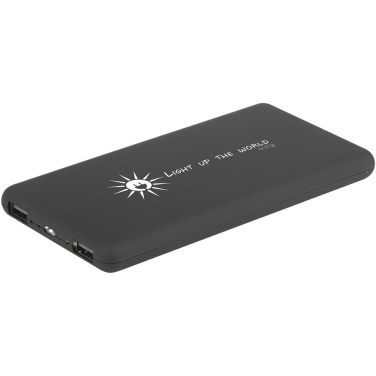 Logotrade promotional product picture of: SCX.design P30 8000 mAh light-up solar power bank