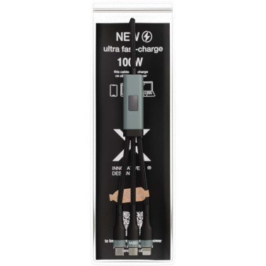 Logotrade advertising product image of: SCX.design C53 100W 5-in-1 rPET ultra fast charging cable