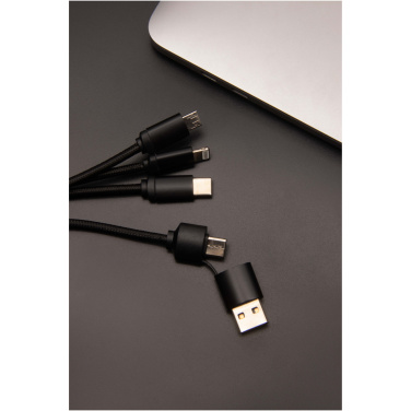 Logotrade promotional giveaway image of: SCX.design C14 15W 5-in-1 charging cable