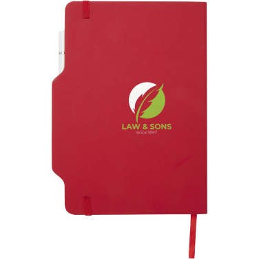 Logotrade advertising products photo of: Nexus A5 hard cover notebook with pen and pencil combo (black ink)