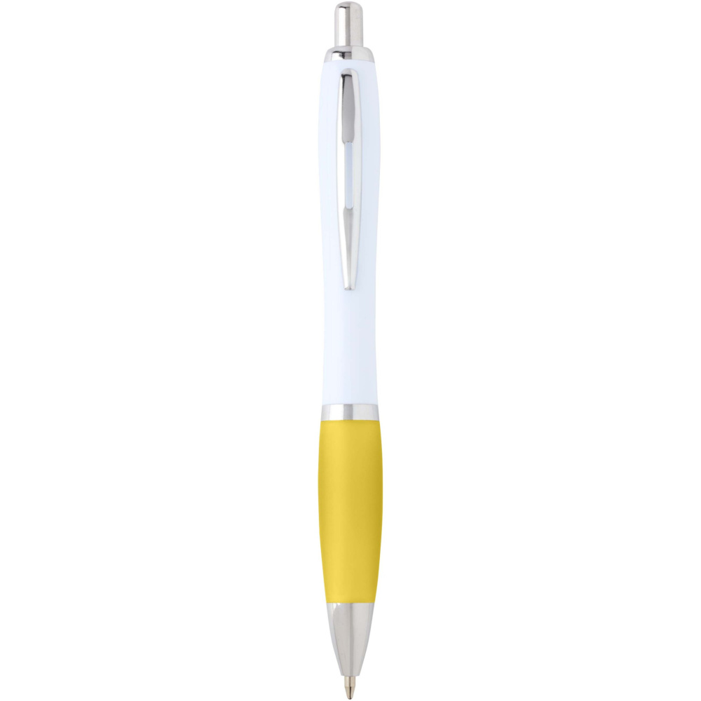 Logotrade promotional merchandise image of: Nash recycled plastic ballpoint pen (black ink)