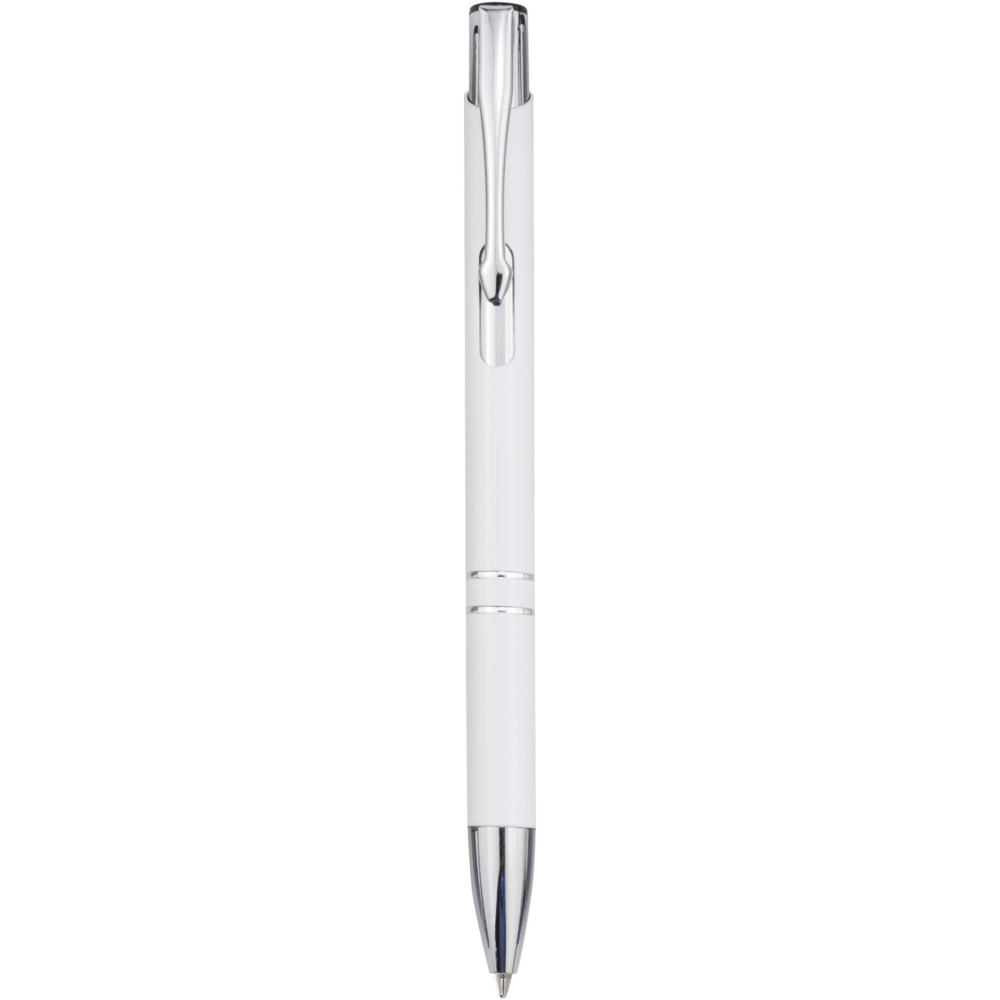 Logotrade promotional merchandise photo of: Moneta recycled aluminium ballpoint pen (blue ink)