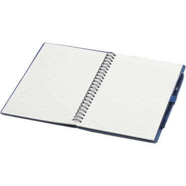 Logotrade promotional item picture of: Slate reusable soft cover notebook and pen set (black ink)
