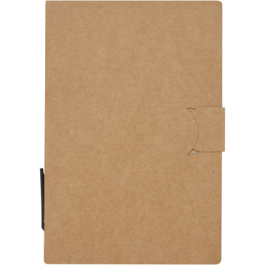 Logo trade promotional products image of: Swift sticky notes booklet with ballpoint pen (black ink)