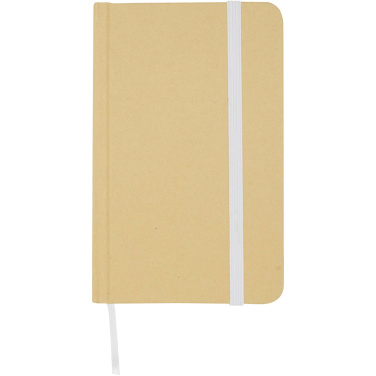 Logotrade corporate gift picture of: Reed A6 recycled hard cover notebook with plain pages