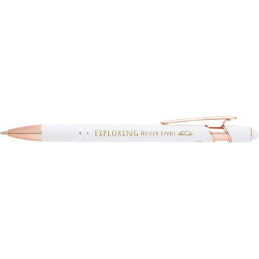 Logotrade promotional merchandise photo of: Nanna ballpoint pen with rose gold finish (black ink)