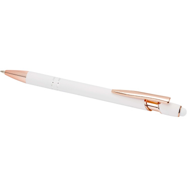 Logo trade promotional giveaways picture of: Nanna ballpoint pen with rose gold finish (black ink)