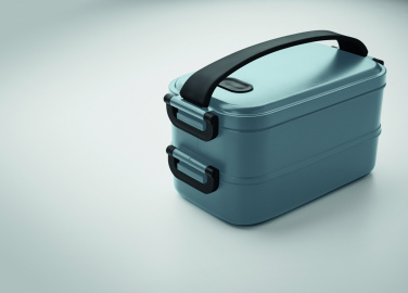 Logo trade business gift photo of: Lunch box in recycled PP