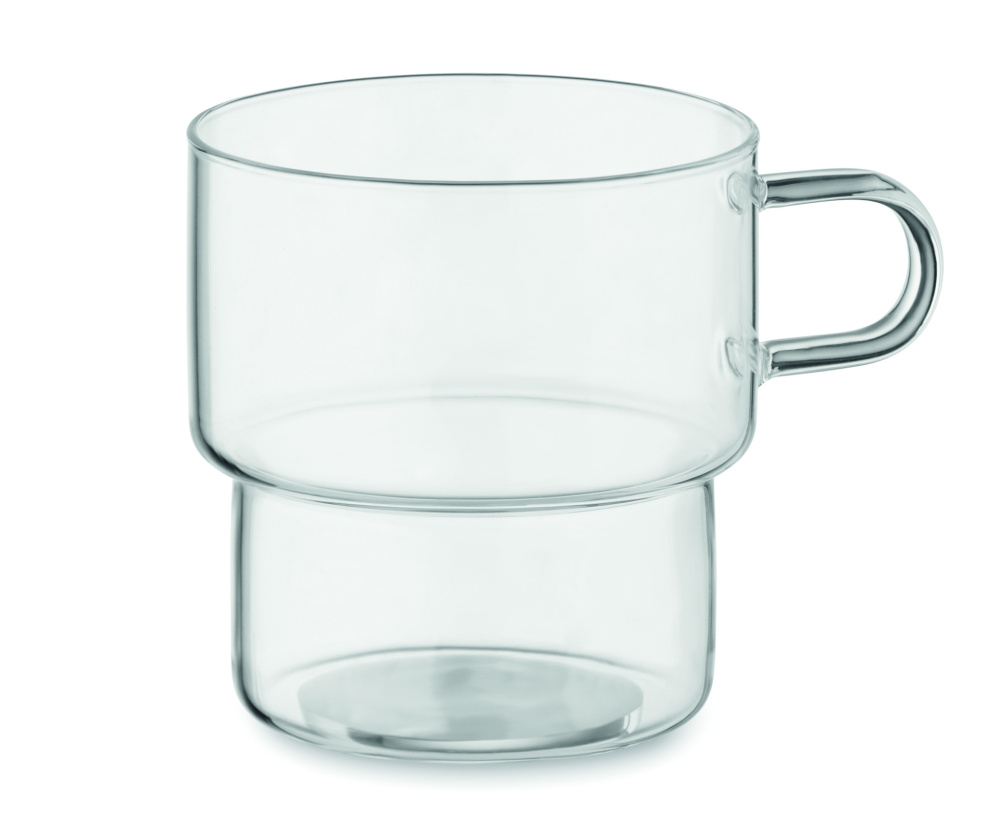 Logo trade promotional giveaways picture of: High borosilicate glass 300 ml