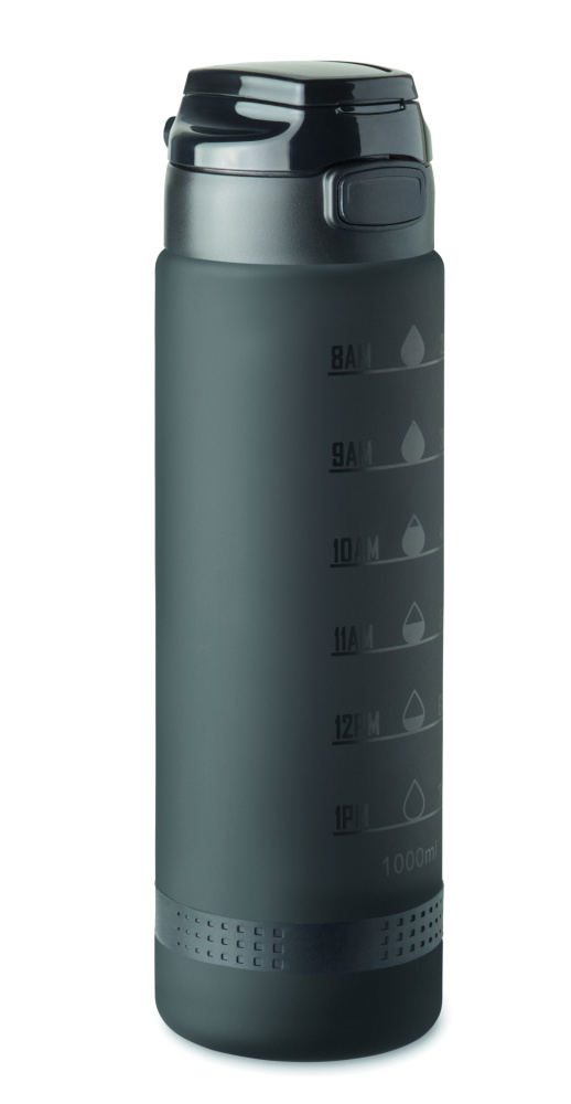 Logo trade promotional item photo of: Sports water bottle RPET 1L