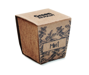 Logo trade business gift photo of: Mint seeds growing kit