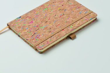 Logotrade promotional giveaways photo of: A5 cork coloured notebook
