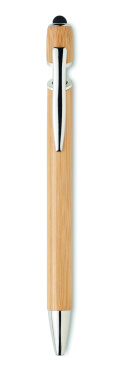 Logo trade promotional product photo of: Ball pen in bamboo