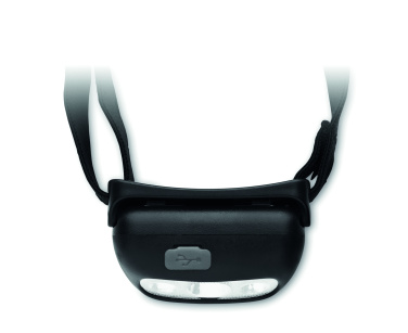 Logo trade promotional merchandise picture of: Rechargeable LED head torch
